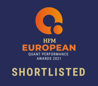 Shortlisted HFM EU Quant Performance Awards